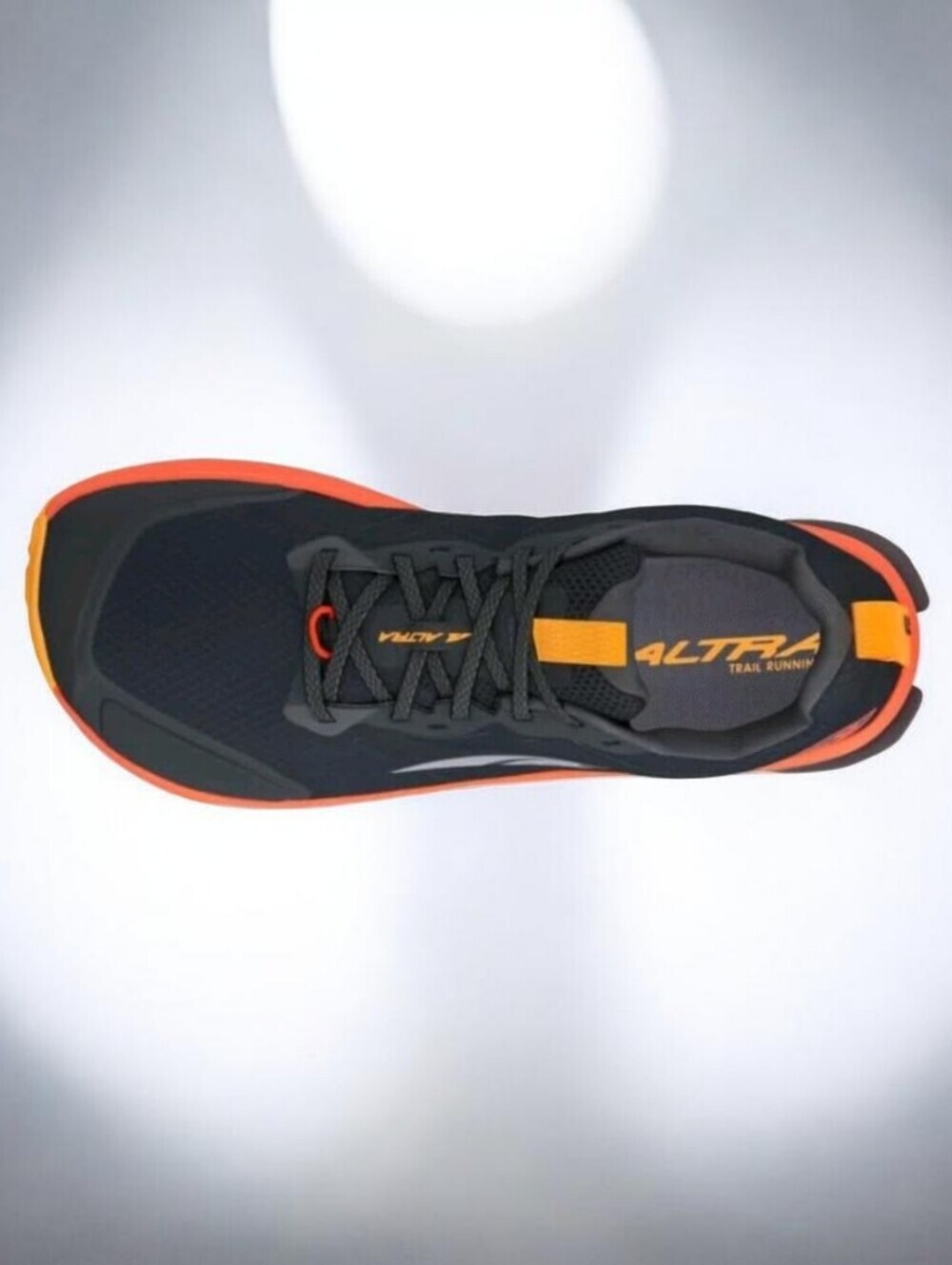 Altra Men's Lone Peak 9 Zero‑Drop Trail Running Shoes -Black/Red - Picture 2 of 9